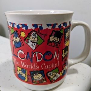 Sights of Britain London the world's capital mug.